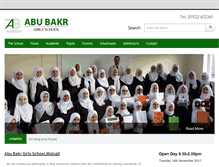 Tablet Screenshot of abubakrgirlsschool.org
